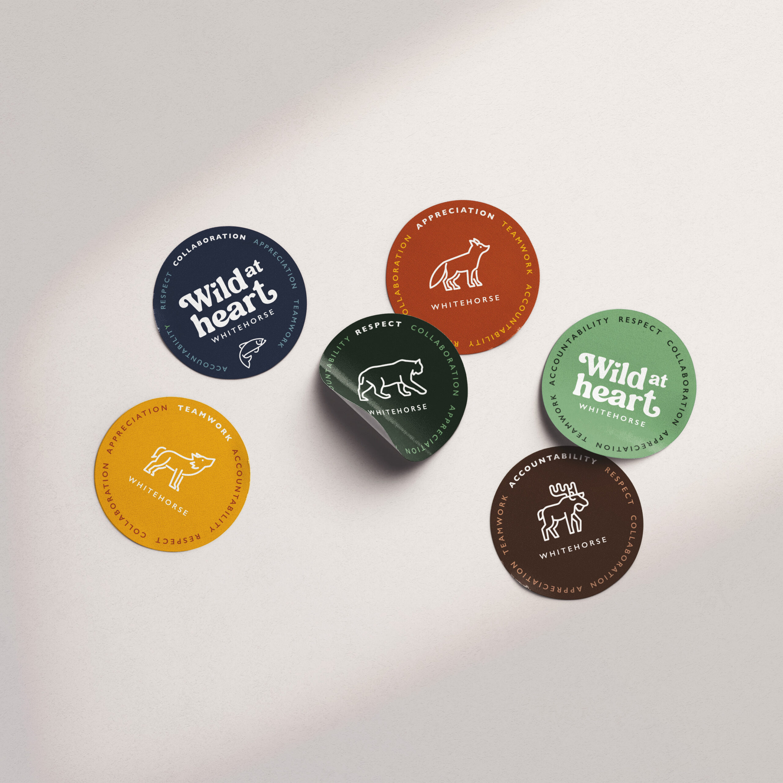 Stickers Branding Whitehorse Studiothink Vancouver