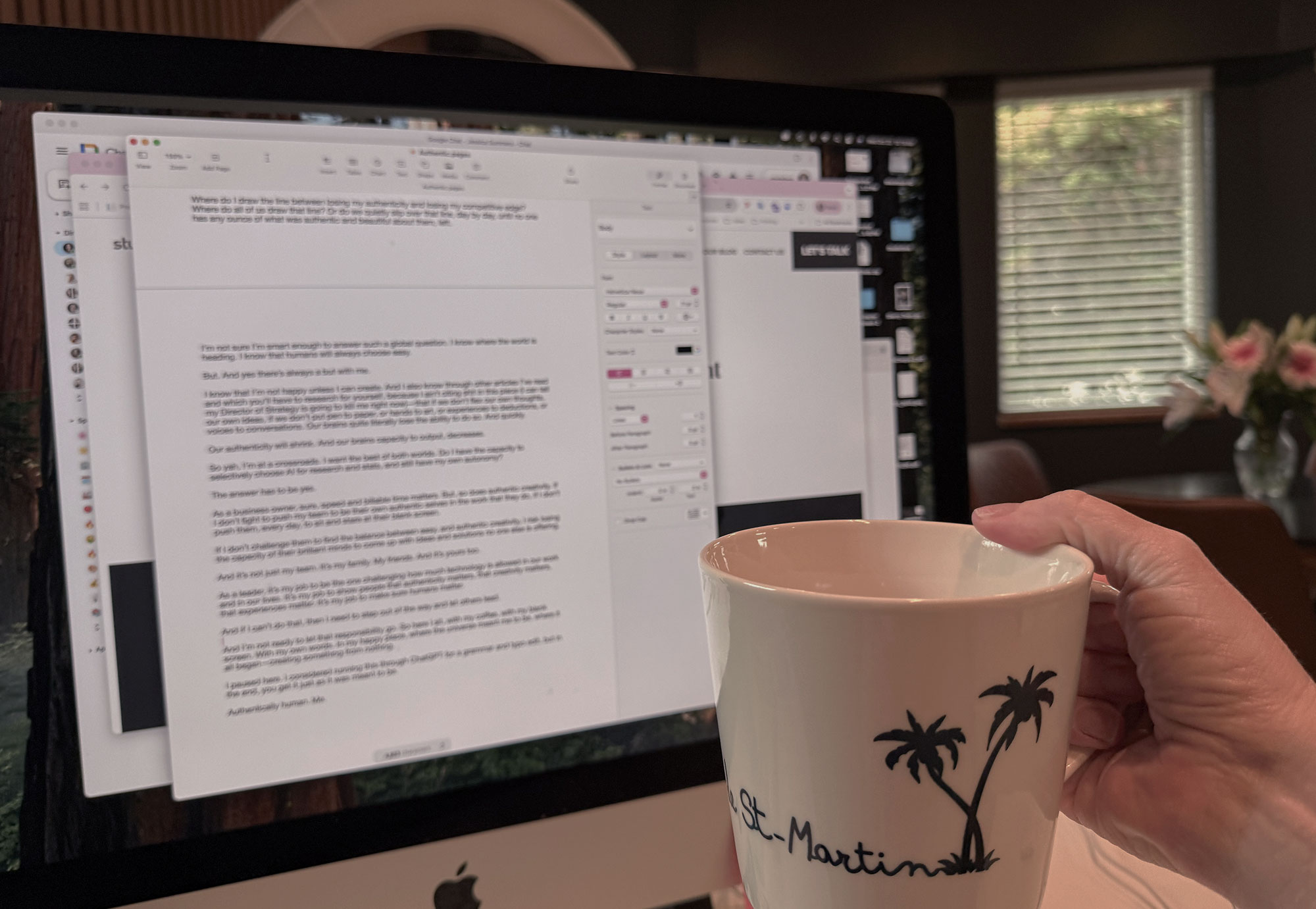 Sherry Jacobi talks about authenticity in her work at Studiothink