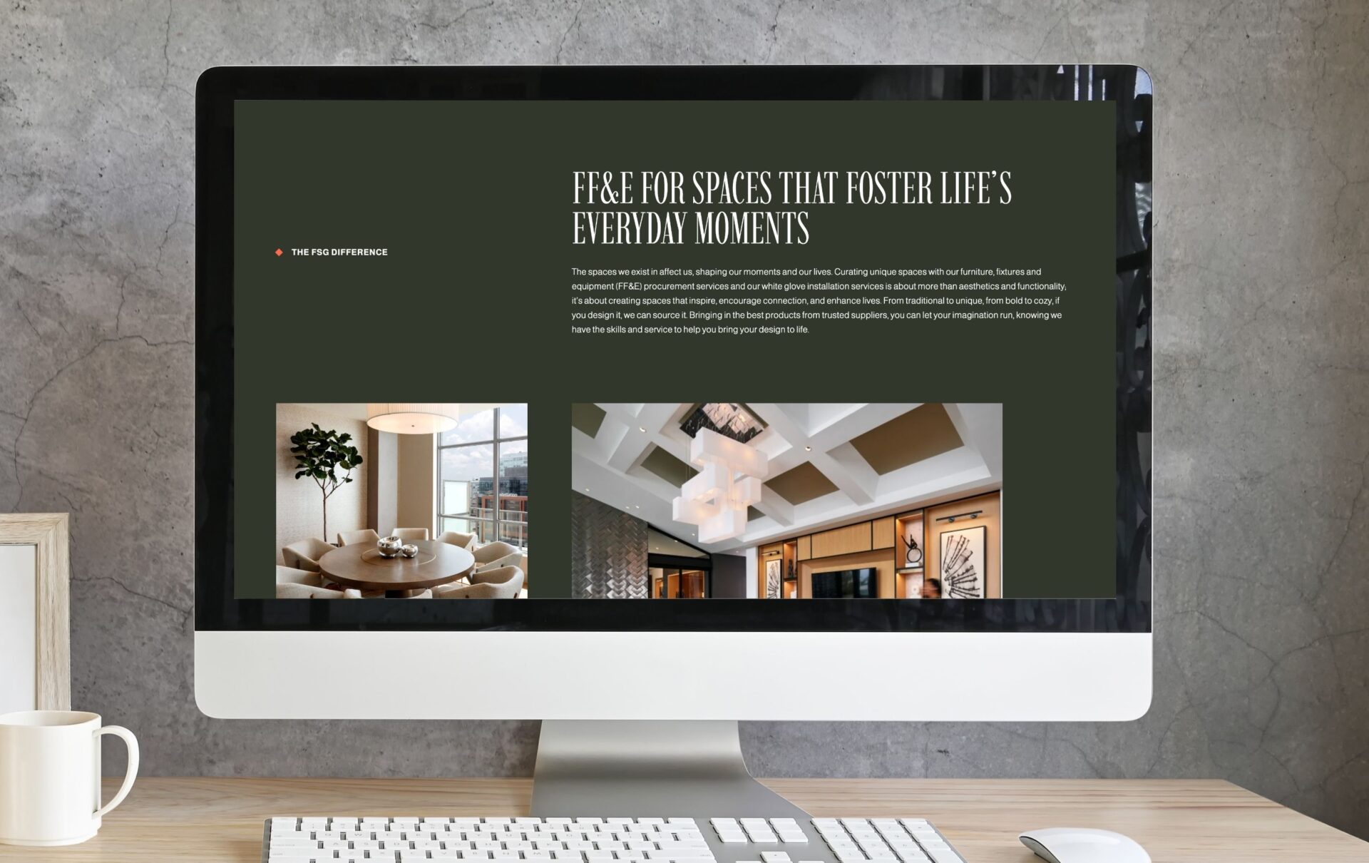 Furniture Solution Group web design and strategy by Studiothink