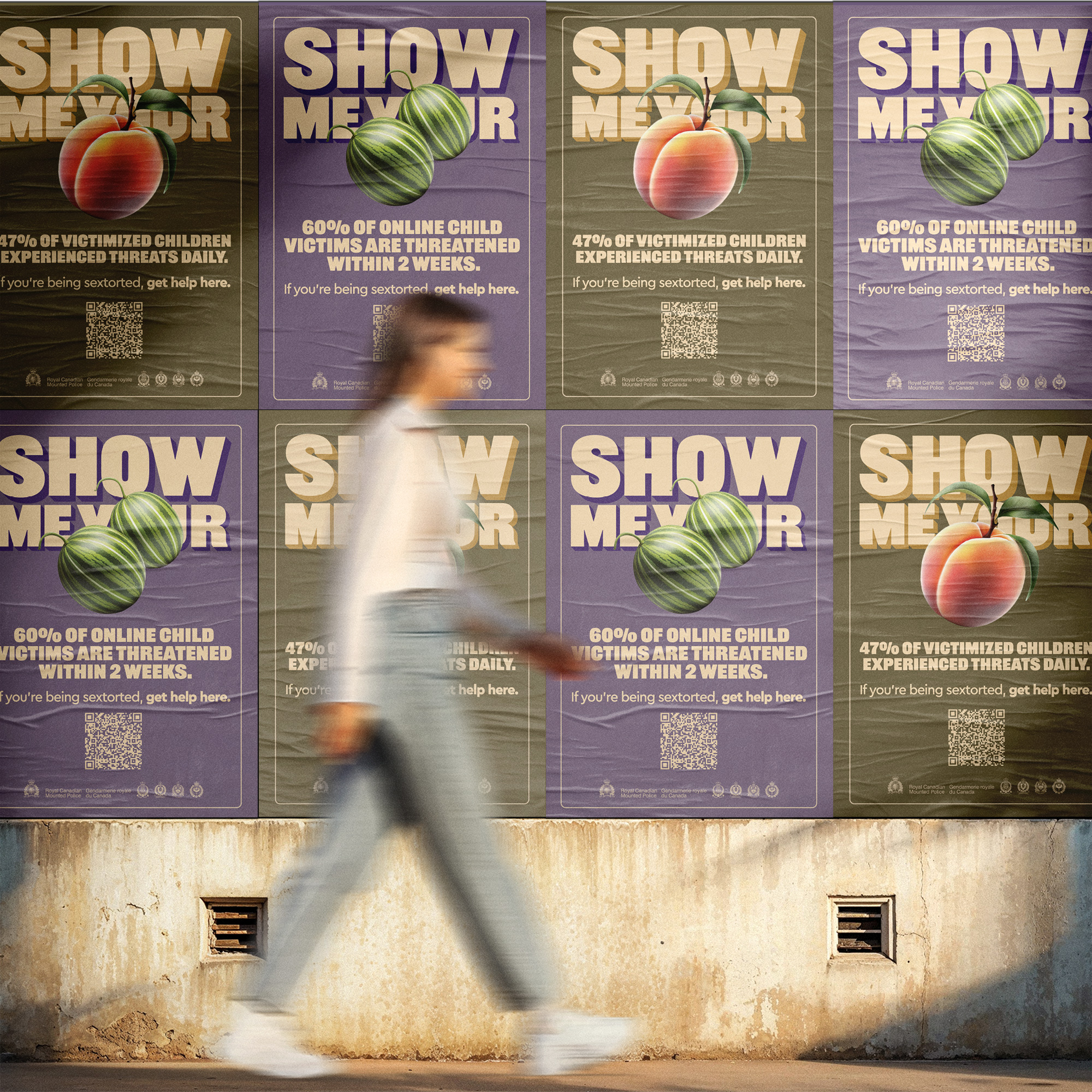 RCMP sextortion marketing awareness campaign