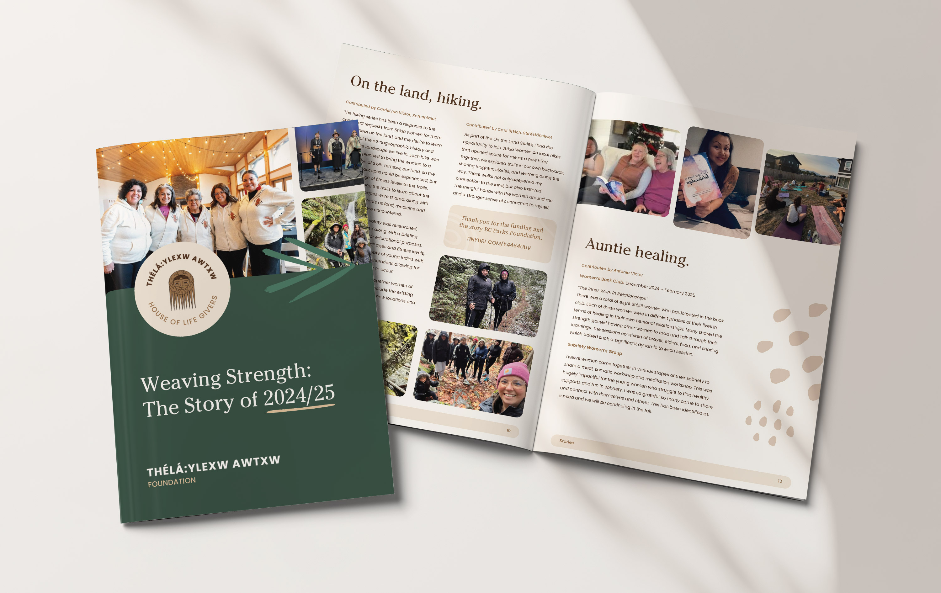 stolo annual report print design
