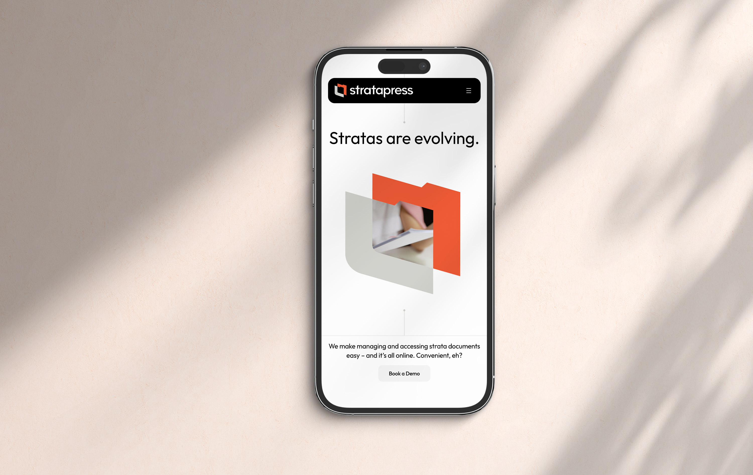 stratapress website branding design studiothink