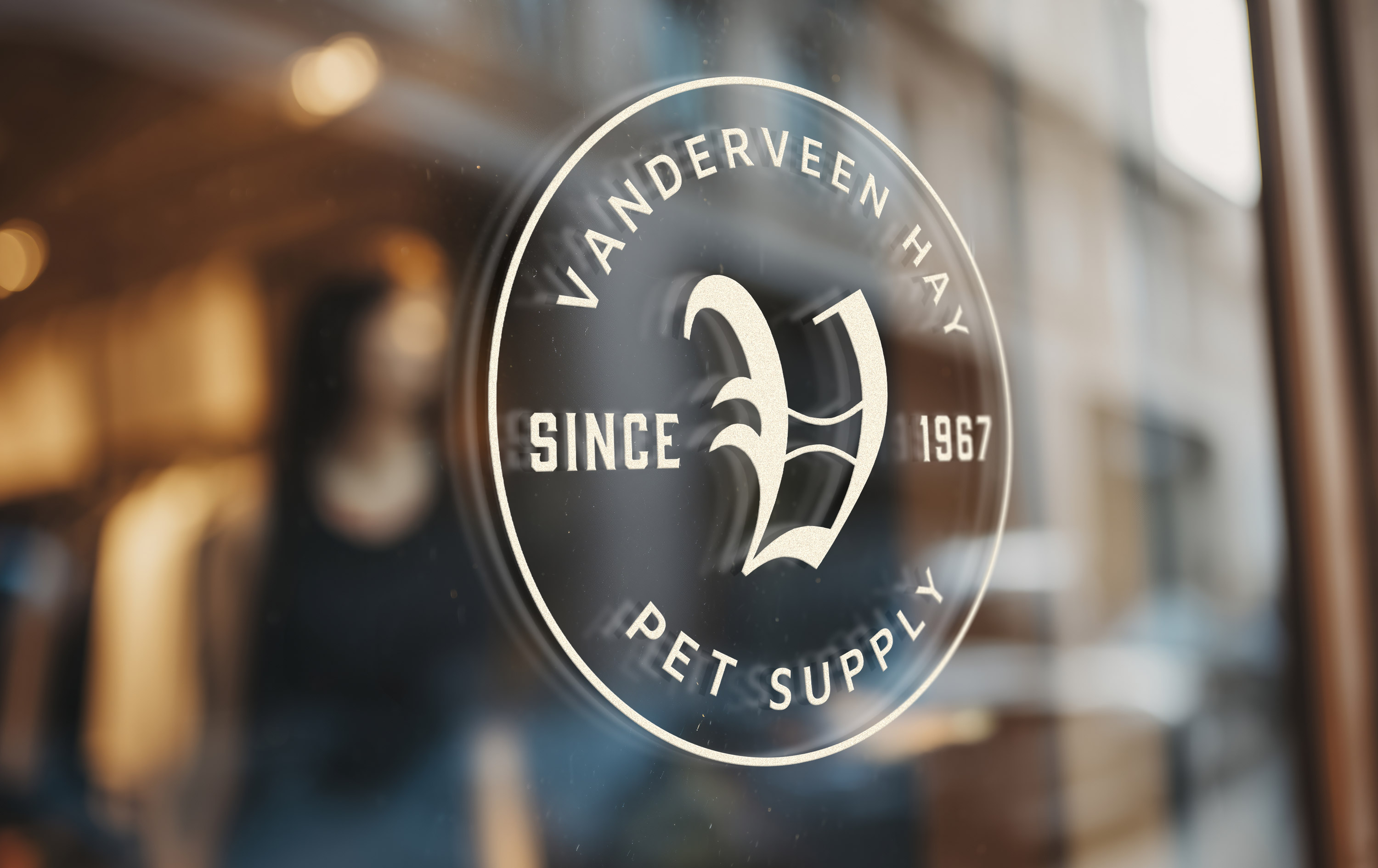 vanderveen branding logo design retail